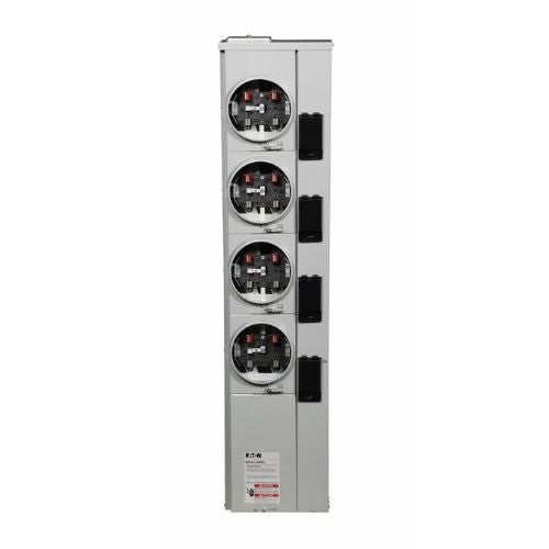 125A 120/240VAC 4-Gang Meter Pack 1MP4124RRL