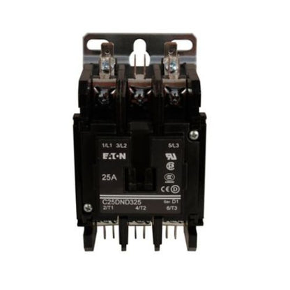 40A 110/120Vac Three-Pole Definite Purpose Contactor C25DND340A