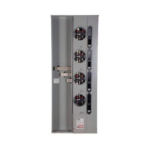 NEMA 3R 200A 120/240VAC 4-Gang Meter Pack 1MP4206RRL