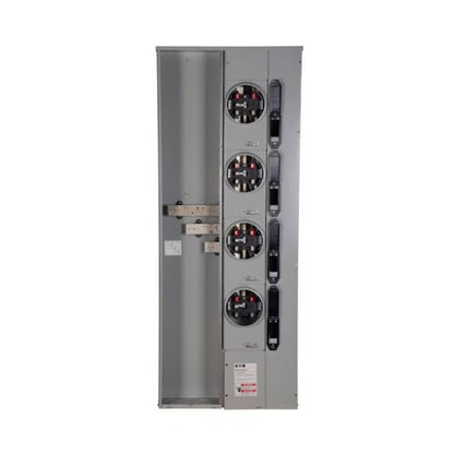 NEMA 3R 200A 120/240VAC 4-Gang Meter Pack 1MP4206RRL