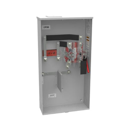 4 Terminal 1-Position 320A Ringless Meter Socket With Lever Bypass U2448-X