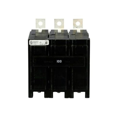 240V 3-Pole 100A Bolt-On QBHW Circuit Breaker QBHW3100H