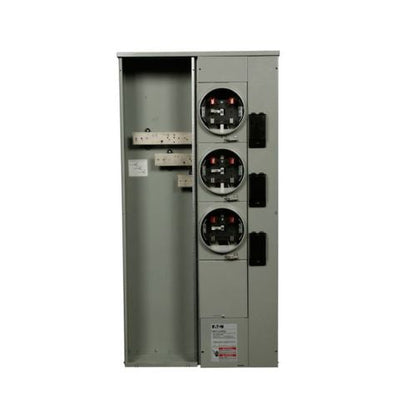 125A 120/240VAC 3-Gang Meter Pack 1MP3124RRL