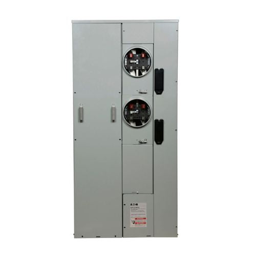 200A 120/240VAC 2-Gang Meter Pack 1MP2204RRL