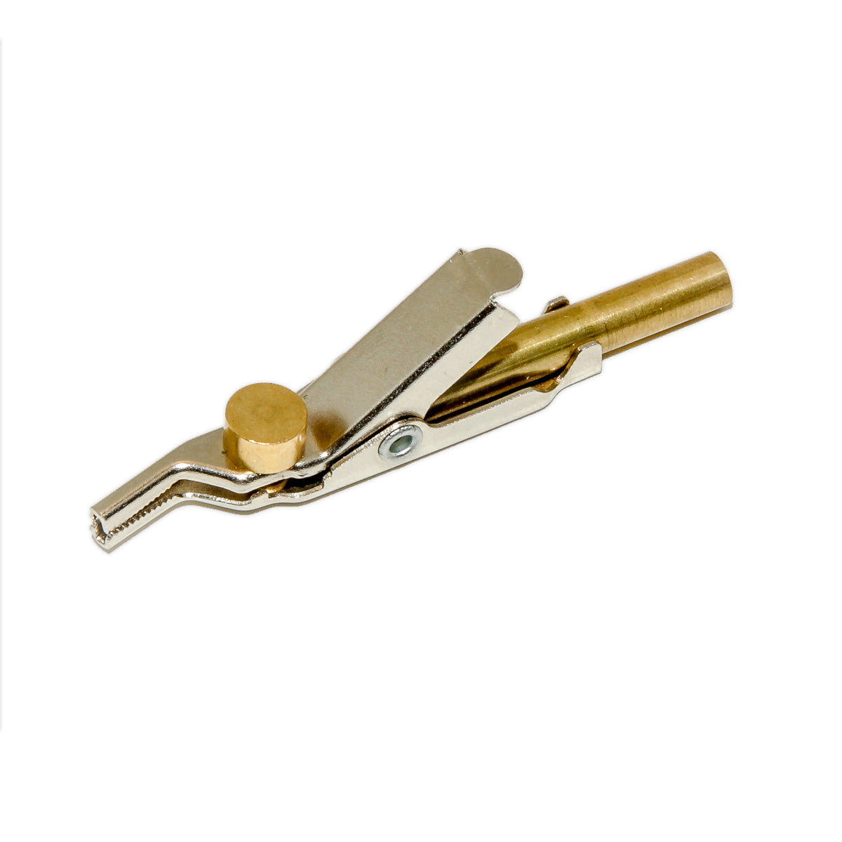 JP-25182-J - Nickel Silver Telecom Clip with Bed of Nails & Banana Jack  (Pack of 11)