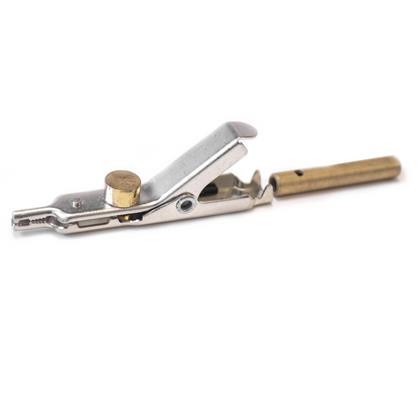 JP-33674-J - Large Nickel Silver Telecom Clip with Insulation-Piercing Spike  (Pack of 7)