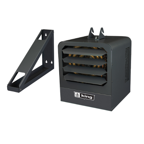 480V 5KW 1Ph Unit Heater w/ Stat & Bracket KB4805-1-T-B1