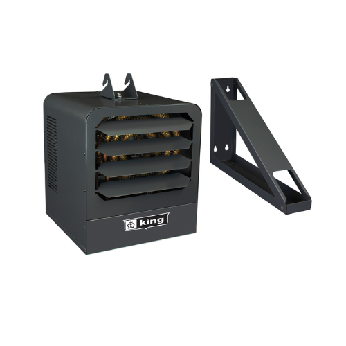 480V 5KW 1Ph Unit Heater w/ Stat & Bracket KB4805-1-T-B1