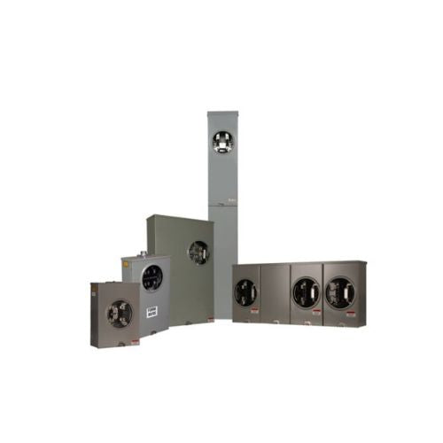 1 Gang 300A 600V Three Phase Seven jaw Meter Socket 1009846CH