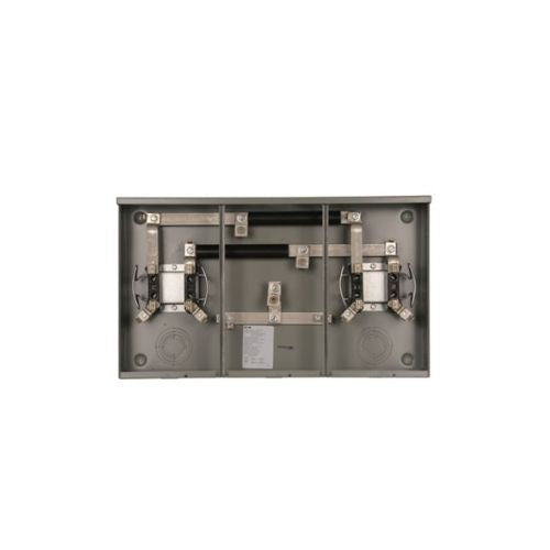 2 Gang 100A 600V Single Phase Four Jaw Meter Socket 1008951CH
