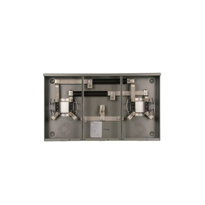 2 Gang 100A 600V Single Phase Four Jaw Meter Socket 1008951CH
