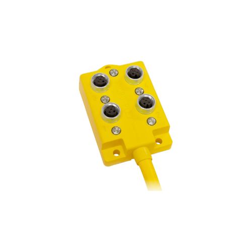 Compact 4 Port Passive Micro Mini Connector Box MMDT4F4C002ML