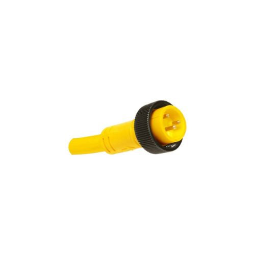Zinc Three Pole Internal Thread Mini Line Cordset ML3A4WC030F