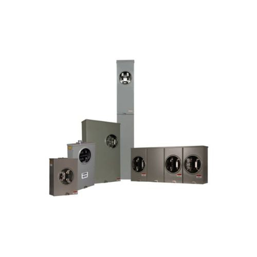 1 Gang 200A 600V Single Phase Four Jaw Meter Socket 1009380CH