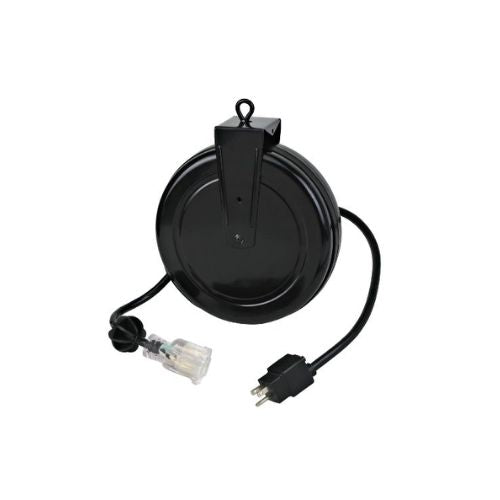 0-40082-01254-6 Indoor Retractable Extension Cord Reel