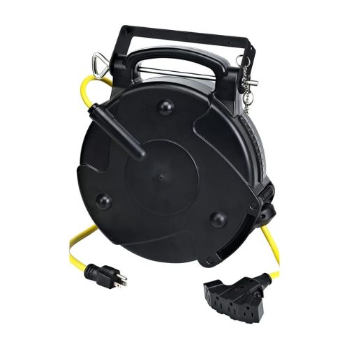 LG3065 123 9Q Indoor Retractable Extension Cord Reel
