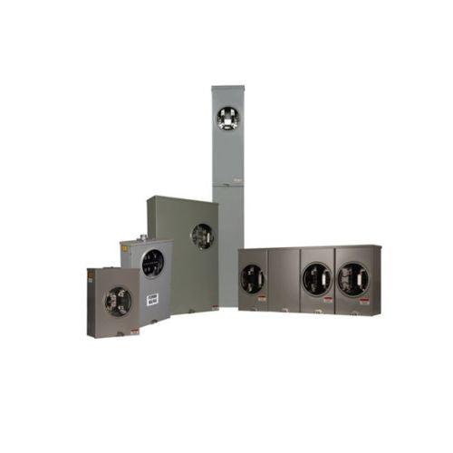 1 Gang 320A 600V Single Phase Five Jaw Meter Socket 1008797CH