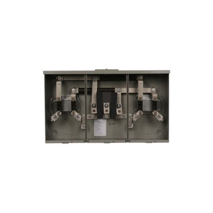 2 Gang 200A 600V Single Phase Four Jaw Meter Socket 1009613CH