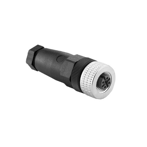 Four Pole Micro Mini Single Key Attachable Female Internal Thread DF4C2