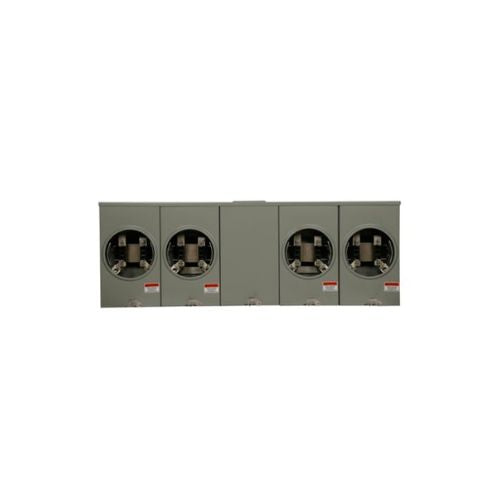 4 Gang 200A 600V Single Phase Four Jaw Meter Socket 1009615CH ...