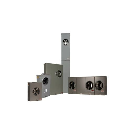 1 Gang 200A 600V Single Phase Four jaw Meter Socket 1010200CH