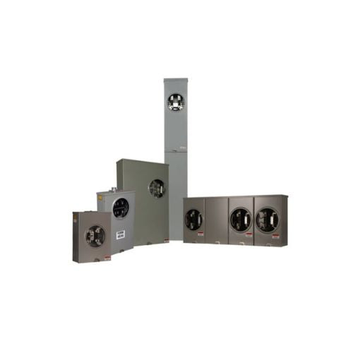 1 Gang 150A 600V Single Phase Four Jaw Meter Socket 1009740CH