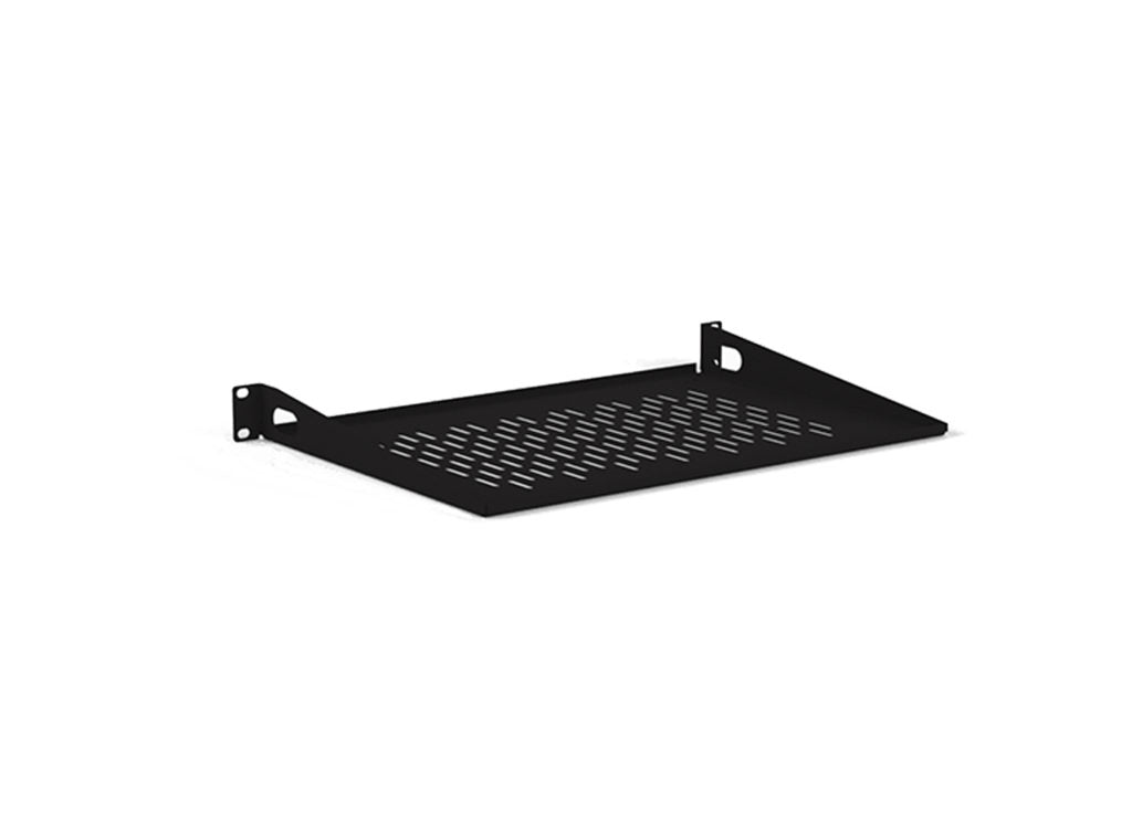 LDRS1U12V 1U 12" Vented Light Duty Rack Shelf