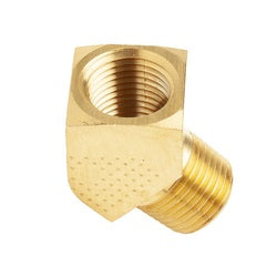 23350X6 - 45-Degree Brass Street Elbow, 3/8-Inch Female NPTF to 3/8-Inch Male NPTF