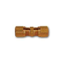 NT62-4 - Brass Union for 1/4 in Tube OD, 150 psi, -40 to 200°F Temperature Range