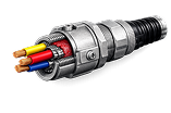 MCRA Series Rain Tight Connectors Non-Hazardous Environment For Type MC Cables