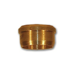 260X6M - 3/8 in Compression Brass Self-Align Sleeve for Tubing, 200 psi, -65 to 250°F