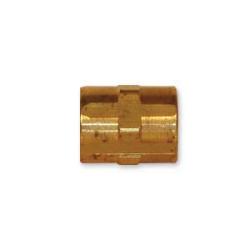 LF103-8 - 1/2 in FPT x 1/2 in FPT Lead-Free Brass Pipe Coupling, 1.19 in Long