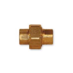 LF104-8 - 1/2 in FPT x 1/2 in FPT Lead-Free Brass Barstock Union, 1.79 in Length