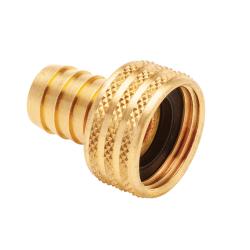 LF29FGH-612 - Female Swivel Coupling, 3/8 in Hose Barbed x 3/4 in FHT, Lead-Free Brass
