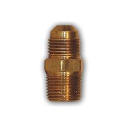 LF48-86 - 1/2 in Male Flared x 3/8 in MIP Lead-Free Brass Half Union Adapter