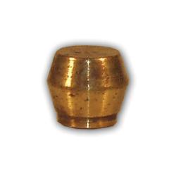 LF60CSP-4 - Lead-Free Brass Sleeve Plug, 1/4 in Compression, 7/16-24 Thread, -40 to 250°F