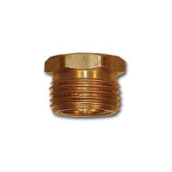 LF80GH - 3/4 in MGH x 1/2 in FPT Lead-Free Brass Rigid Hose Adapter