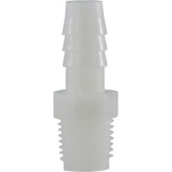 33000W - 3/4 in x 1 in Nylon Straight Adapter for Hose and MIP Fittings