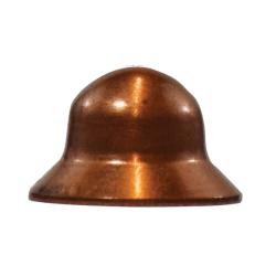 10099 - 5/8 in Copper Bonnet Fitting for Flared Connections, 0.77 in Diameter, 0.44 in Length
