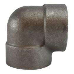 101108 - 2 in FPT x 2 in FPT Steel 90-Degree Elbow Fitting for Plumbing