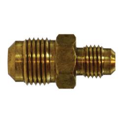 10121 - Reducing Union 1/2-in SAE 45° Male Flare x 3/8-in SAE 45° Male Flare, Brass Material