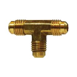 10161 - 3/8-in Male Flare Brass Union Tee Fitting for Hydraulic Applications, 1000 psi