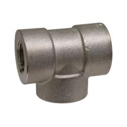 103254 - Stainless Steel Pipe Tee 3/4 in FPT x 3/4 in FPT x 3/4 in FPT, 3000 lb Rating