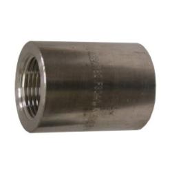 103415 - 1 in FPT x 1 in FPT Stainless Steel Coupling, 3000 lbs Pressure Rated