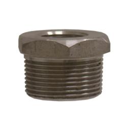 103511 - 1 in MPT to 3/8 in FPT Stainless Steel Hex Bushing, ASME B1.20.1, 3000 lb Rating