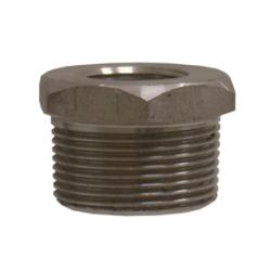 103520 - Stainless Steel Hex Bushing 1-1/2 in MPT x 3/8 in FPT, 3000 lb Pressure Rating
