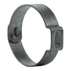1050027 - 1-11/16 in Carbon Steel 1-Ear Hose Clamp, Hot Dipped Galvanized Finish