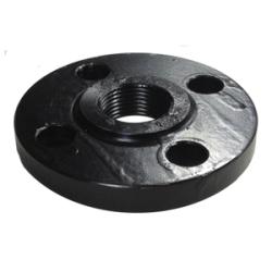 107061 - 3/4 in Threaded Raised Face Flange, Steel, 150 lb, 4 Bolt Holes (1/2 in)