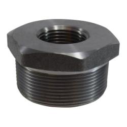 107512 - 1 in MPT x 1/2 in FPT Forged Steel Hex Bushing Fitting