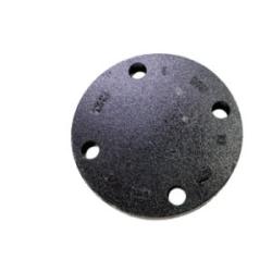 108065BF - 2 in x 2 in Ductile Iron Blind Flange with 4 Bolt Holes, 6 in OD, 0.62 in Thick
